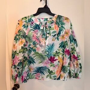 Tommy Bahama Multicolor Floral Blouse